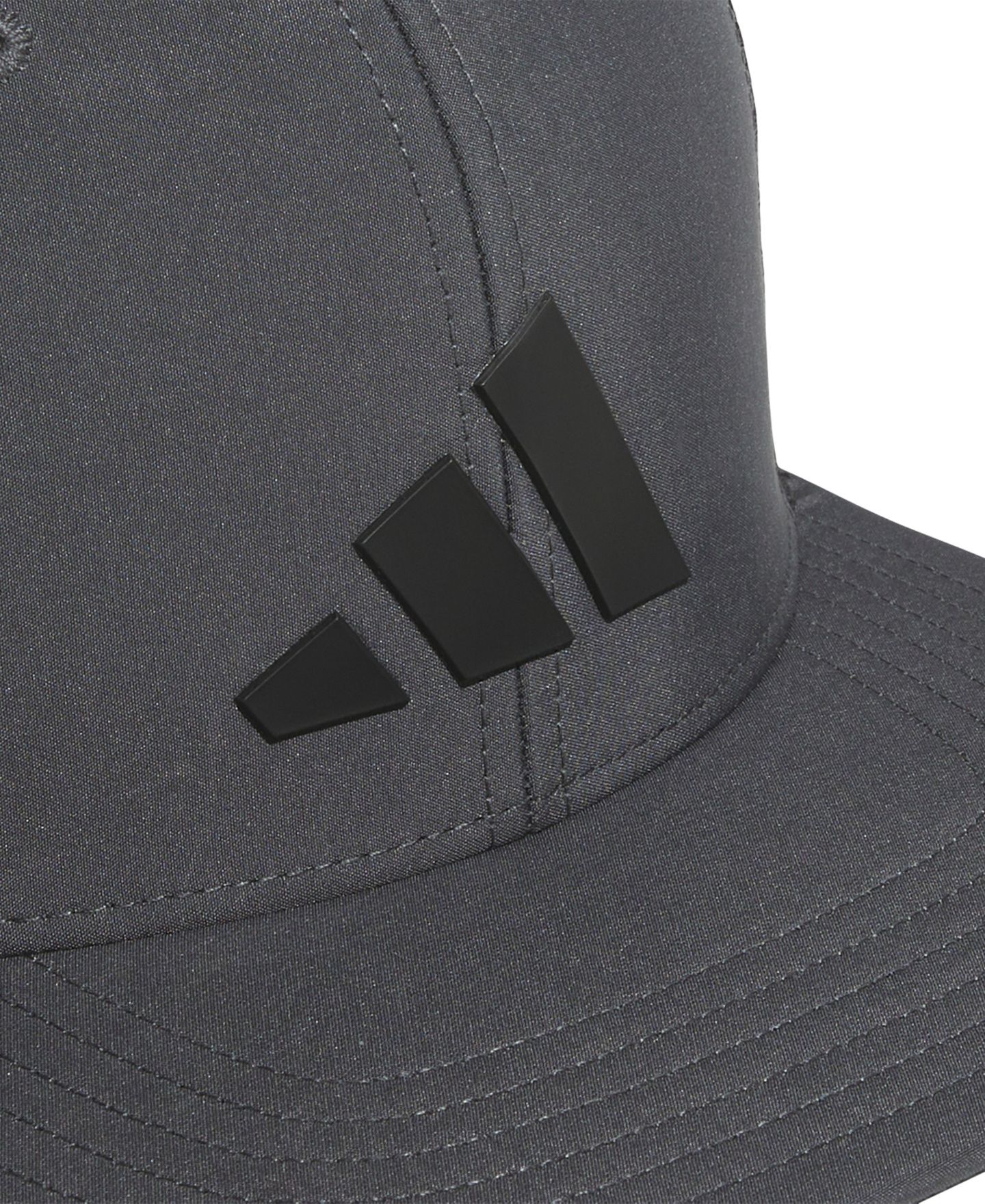 Мужская кепка adidas Trucker Snapback Hat, цвет: Тёмный серый — фото 3