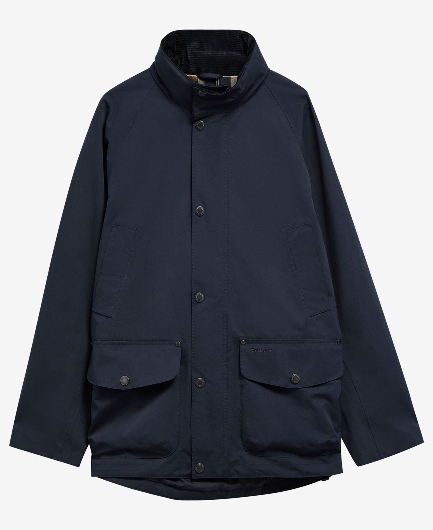Men's Modern Bedale Waterproof Lightweight Stowaway-Hood Jacket