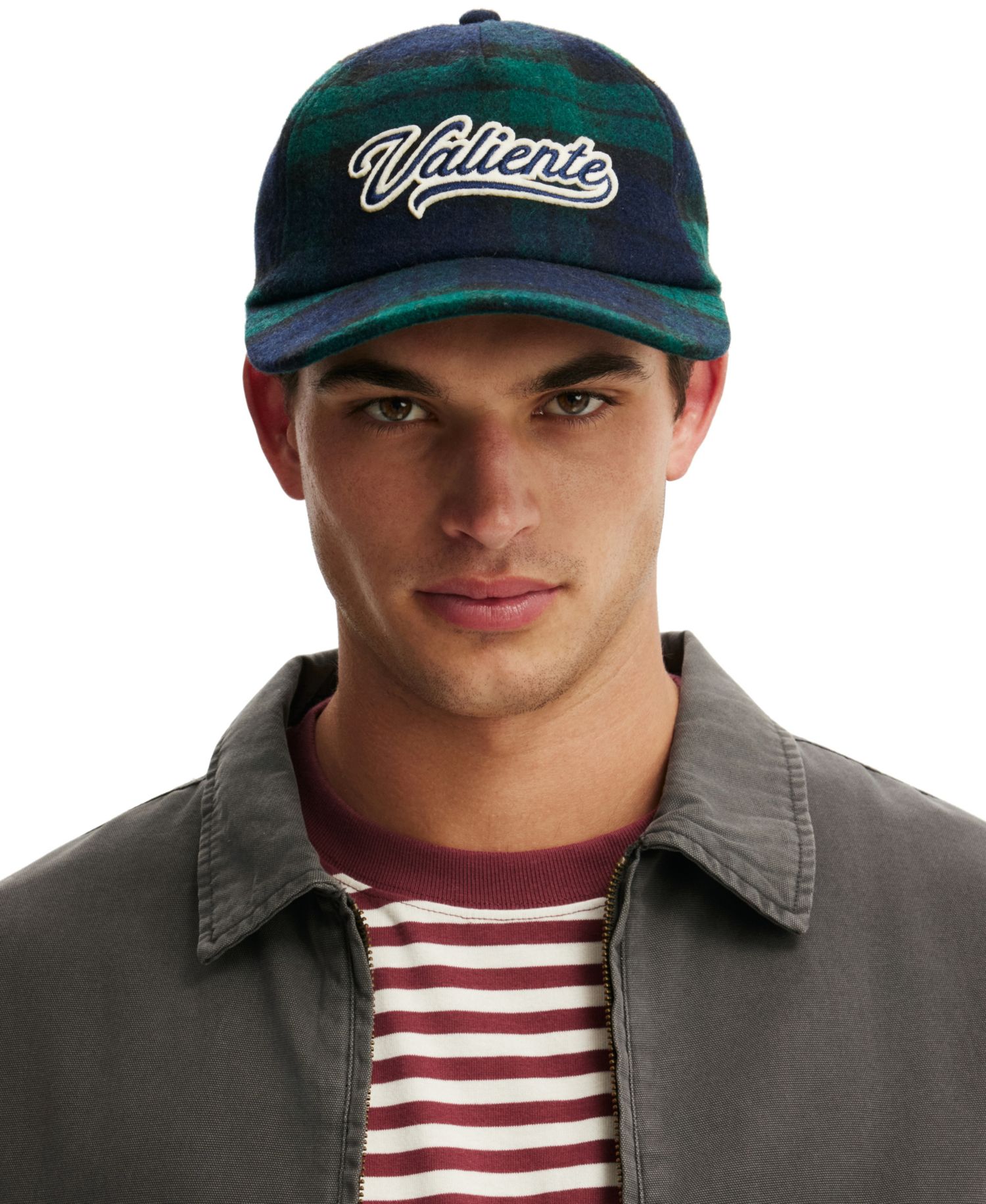 Men's 5 Panel Adjustable Valiente Baseball Cap