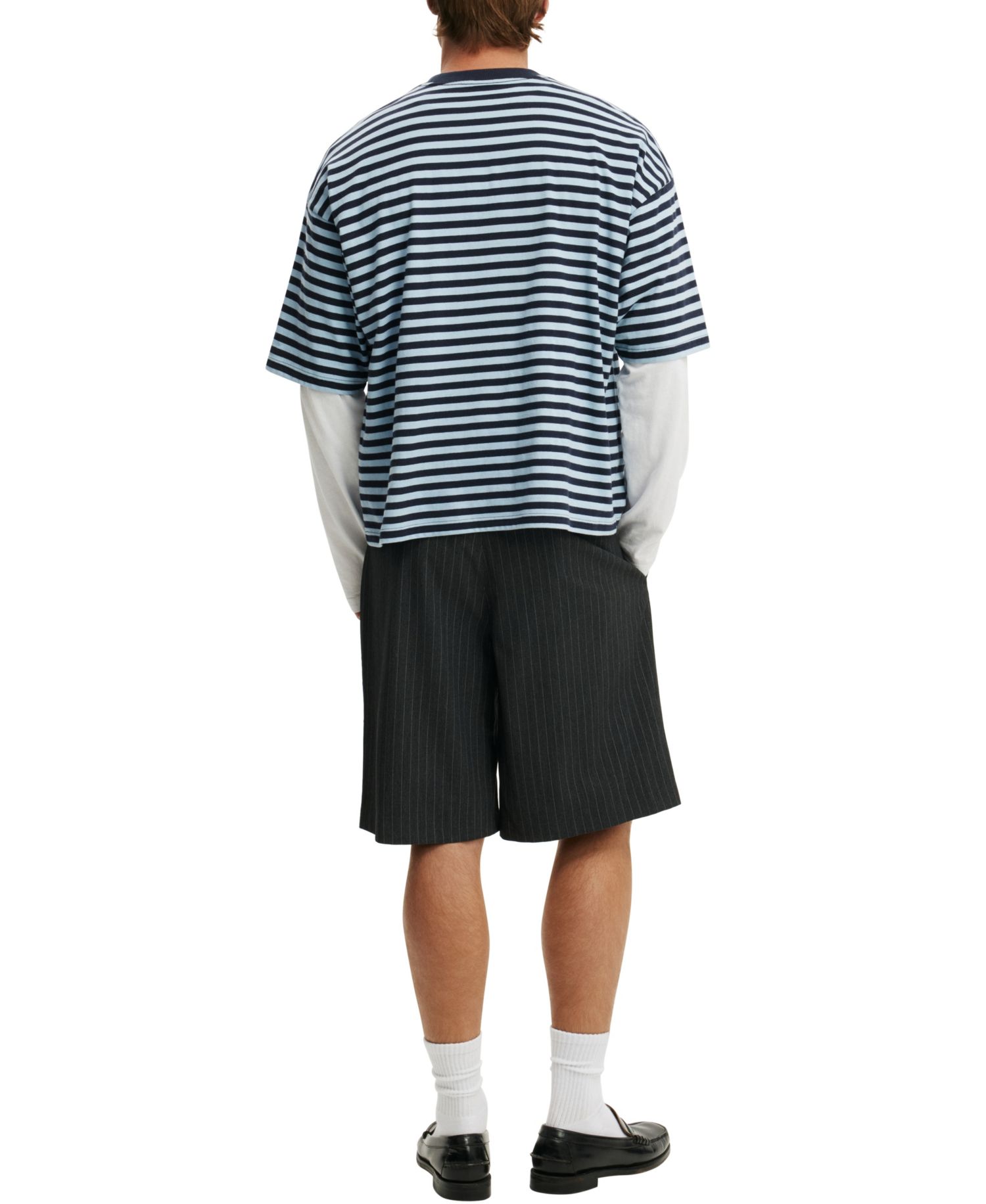 Men's Super Baggy Pleated Shorts, 11" Inseam
