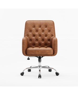 Verso Multi-Scenario Swivel Chair with Tufted Back