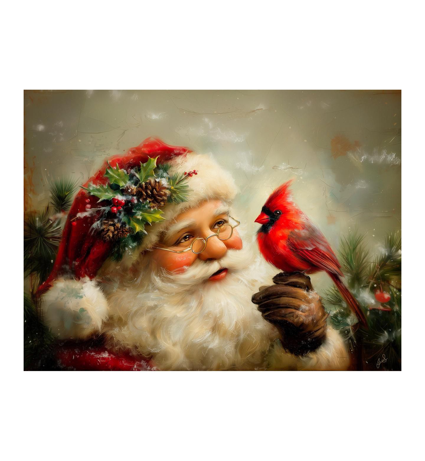 Детский пазл SunsOut Santas Little Friend Christmas 1000 Piece Jigsaw Puzzle, Ages 15+ — фото 3