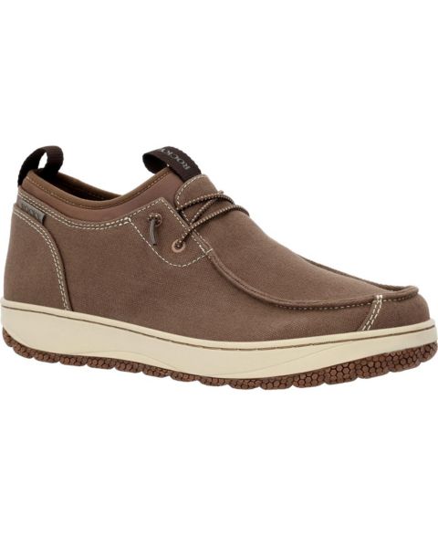 Мужские туфли ROCKY Dry-Strike SRX Outdoor Round-Toe Canvas Boat, цвет: Тёмный серо-коричневый