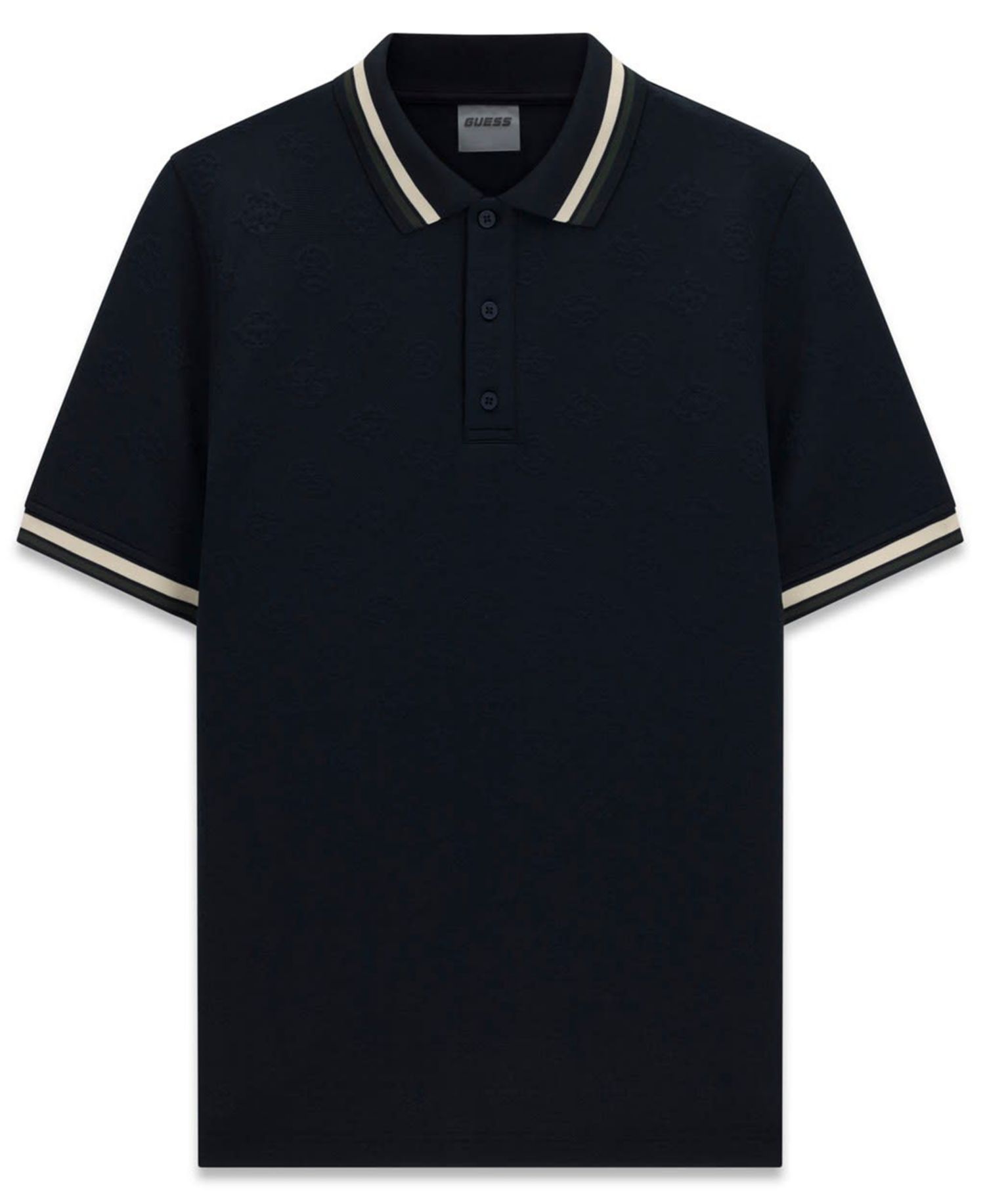 Men's Wallace Slim-Fit Monogram-Print Polo Shirt