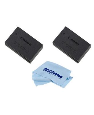 LP-E17 Lithium-Ion Battery Pack, Compatible with Canon EOS, 2-Pack