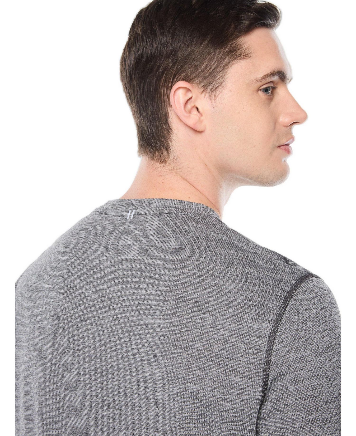 Men's Affondo Long-Sleeve Regular-Fit Crewneck T-Shirt