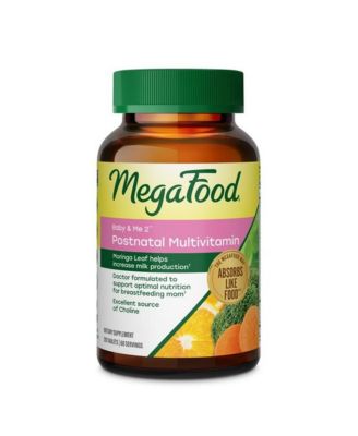 Baby and Me 2 Postnatal Multivitamin with Choline, Methylated Folate and Moringa Leaf, 120 Ct
