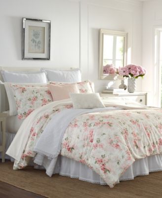 Wisteria Faux Velour 3 Piece Comforter Set, King