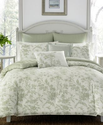 Laura Ashley Natalie Reversible 5 Pc. Comforter Set, Twin
