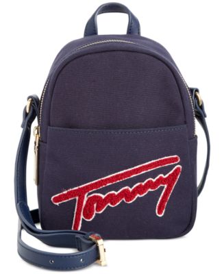 Tommy Hilfiger Aurora Embellished Canvas Mini Backpack ...