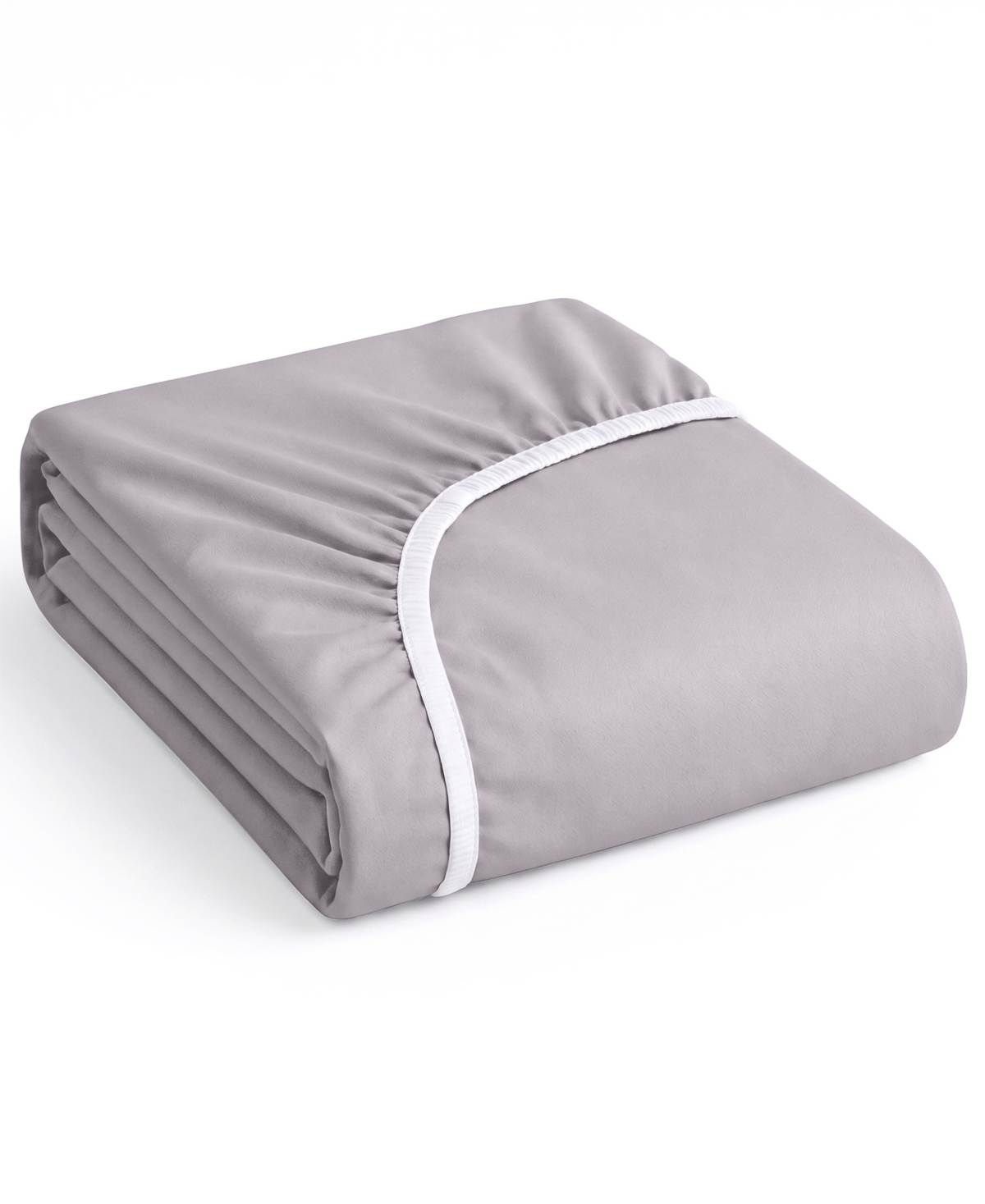 Nestl Super Soft Extra Deep Pocket Microfiber Fitted Sheet, Full - Grey Lavender