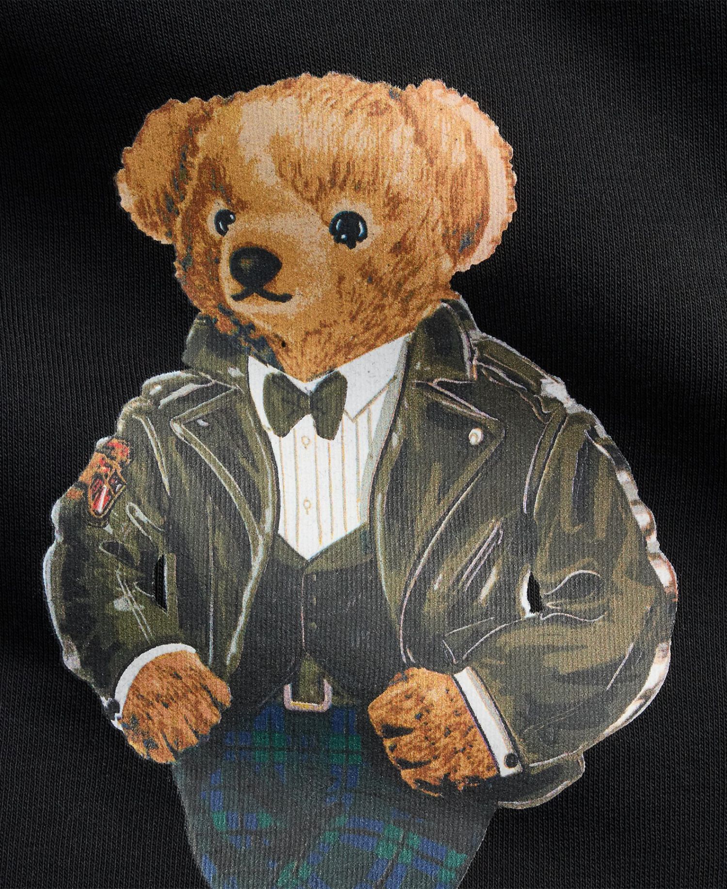 Boys' 2T-7 Polo Bear Graphic Hoodie