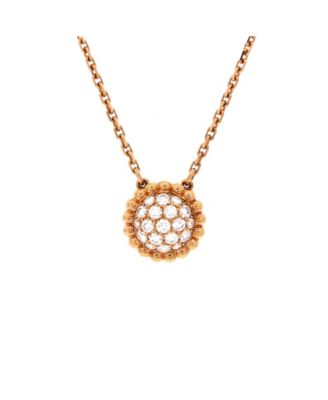 Pre-Owned Van Cleef and Arpels Pre-Owned Van Cleef and Arpels Perlee Round Pendant Necklace