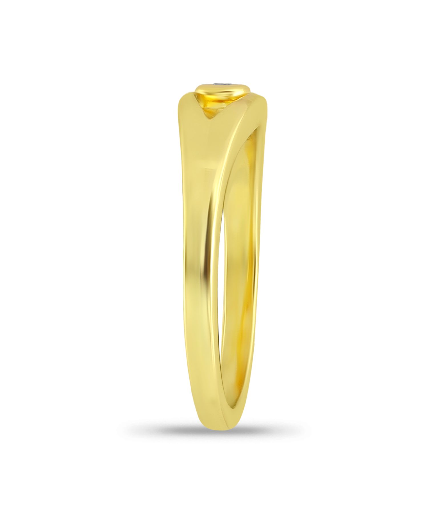 Cubic Zirconia Evil Eye Pinky Ring