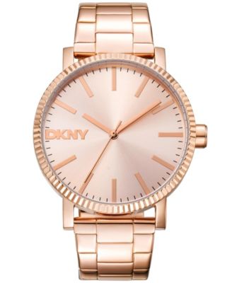 Women's Urban Soho Maxi Quartz Water-Resistant Rose-Gold-Tone Stainless Steel Bracelet Watch, 40mm
