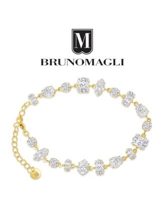 Crystal Adjustable Gold-Tone Renata Bracelet