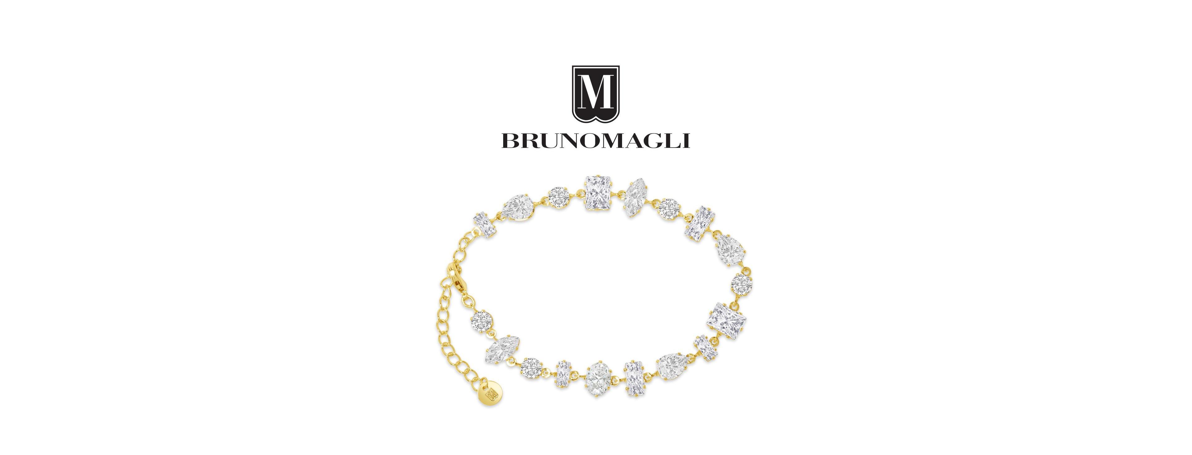 Bruno Magli Crystal Adjustable Gold-Tone Renata Bracelet