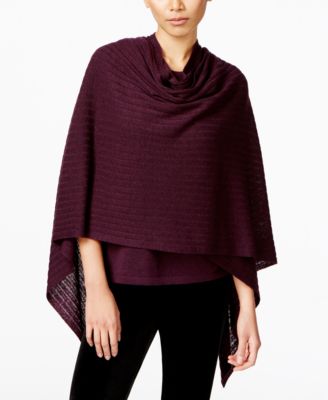 Eileen Fisher - Asymmetrical Serape Poncho