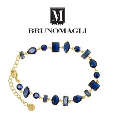 Crystal Gold-Tone Renata Adjustable Chain-Link Bracelet