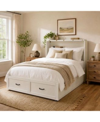 Murphy Cabinet Bed with USB Charging Ports