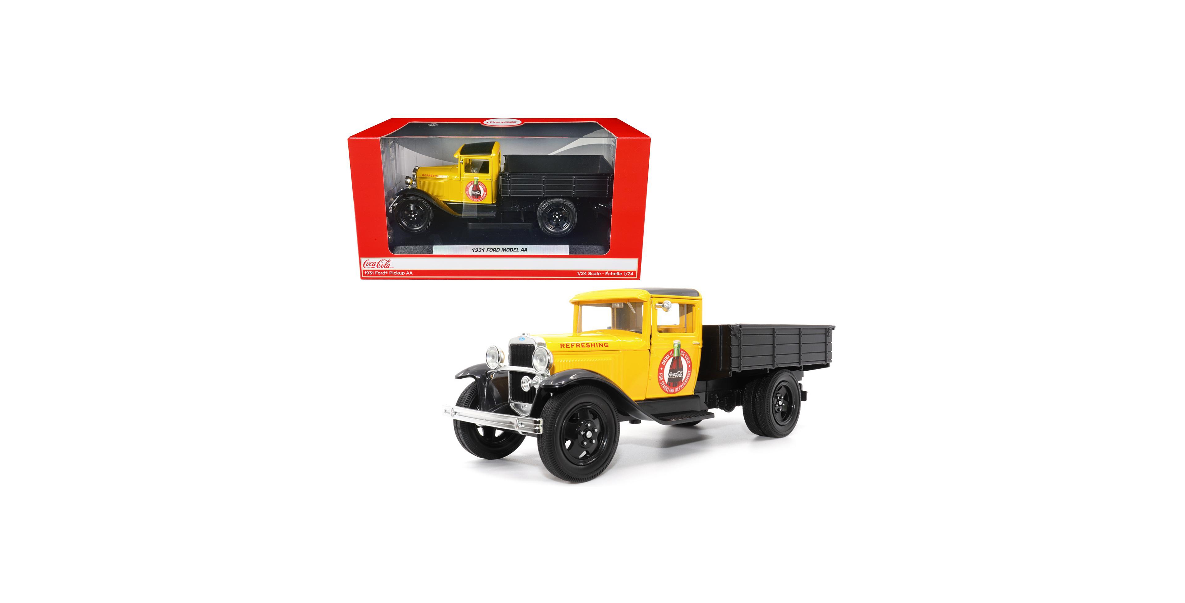 Motor City Classics 1/24 Scale Coca-Cola 1931 Ford Model Aa Pickup Truck Diecast Model Car