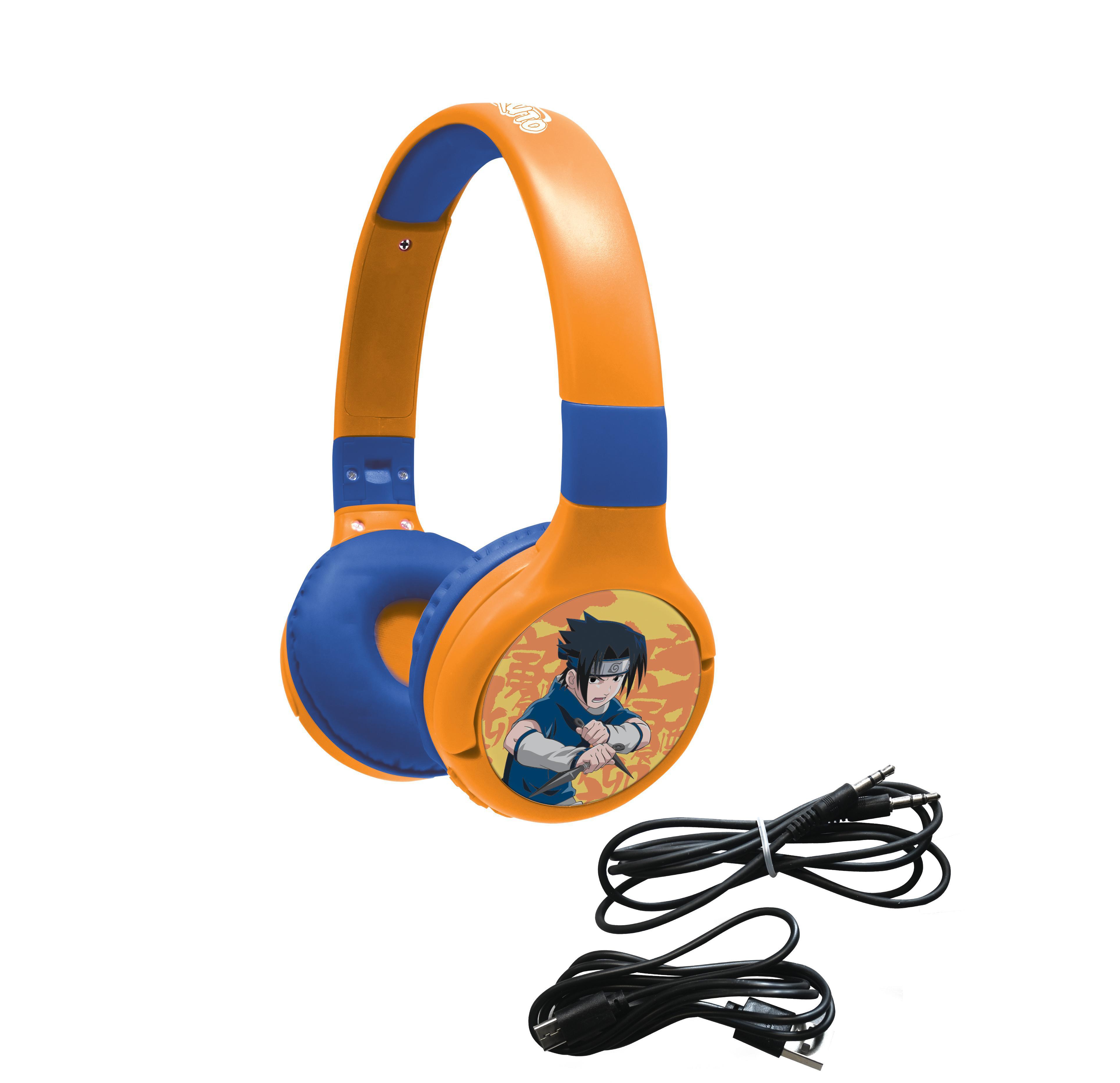 Naruto HPBT010NA 2-in-1 Foldable Headphones with Microphone