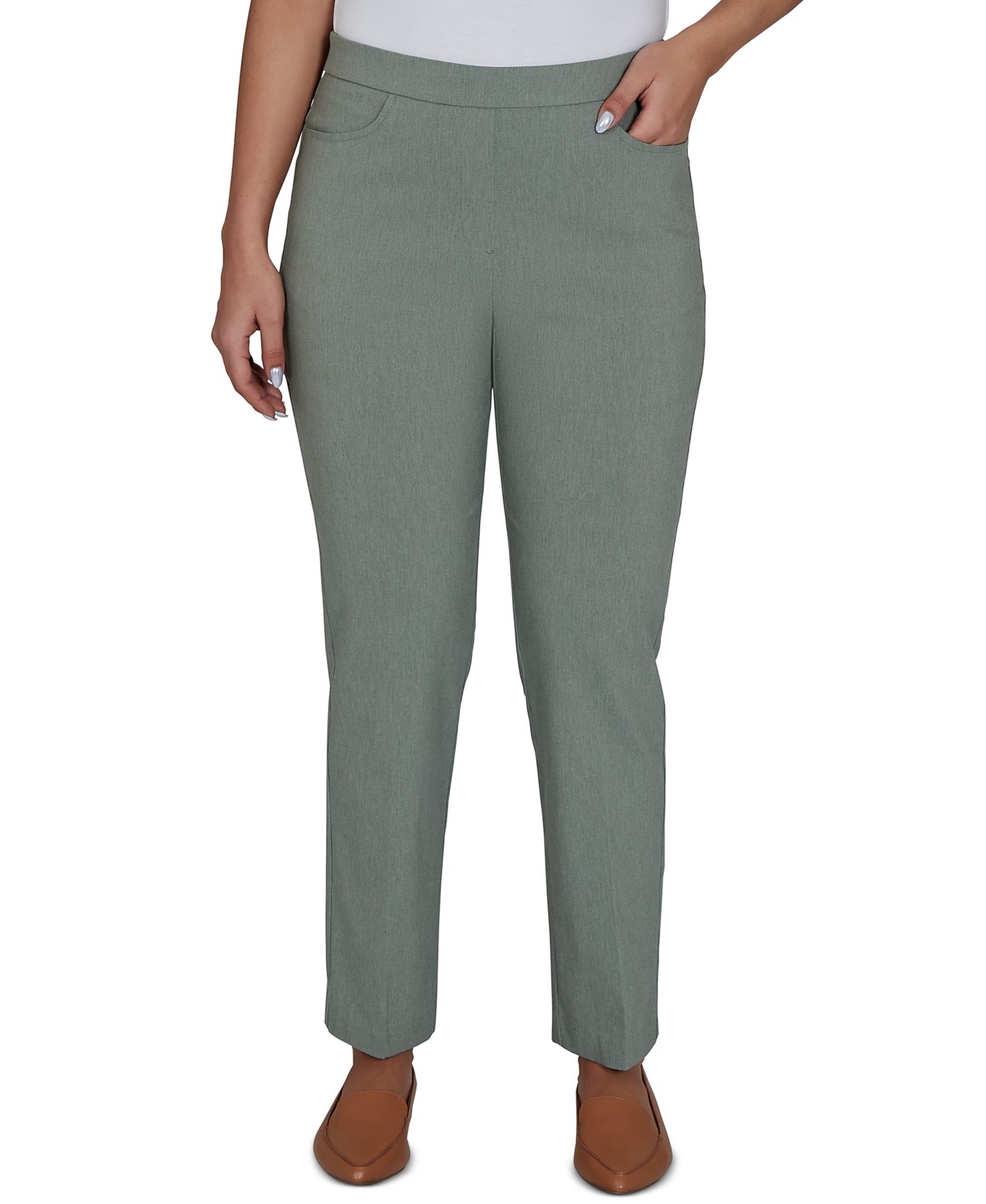 Women's Provence Millennium Flat Front Short Length Pants