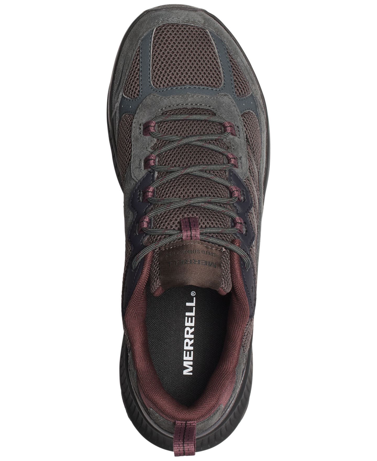 Мужские кроссовки Merrell Speed Strike 2 Trek Trail-Running Low-Top Lace-Up, цвет: Coal — фото 4