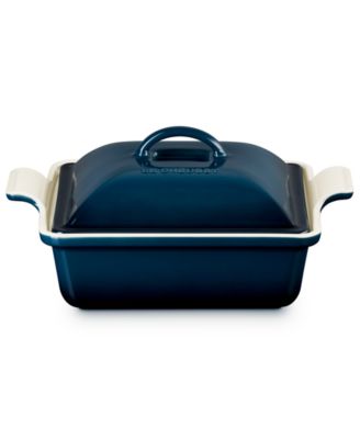 Stoneware 2.5-Quart Square Casserole