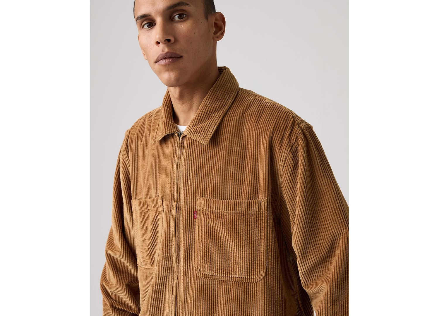 Men's Ports Corduroy Regular-Fit Full-Zip Jacket