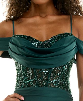 Green Gown Homecoming Dresses