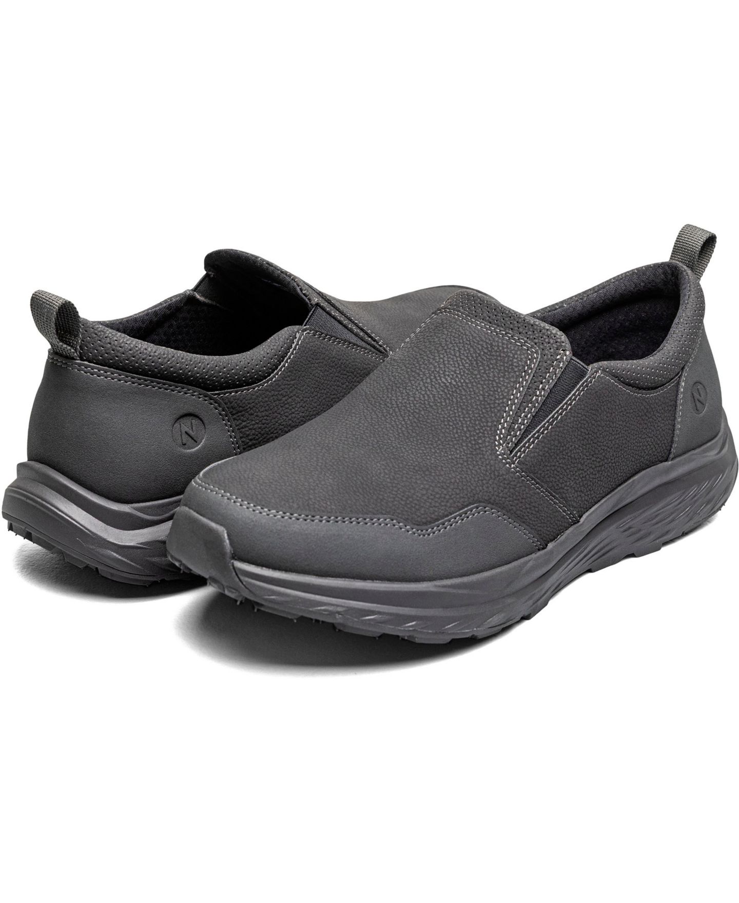 Мужские туфли Nunn Bush Jester Moc-Toe, цвет: Чёрный — фото 8