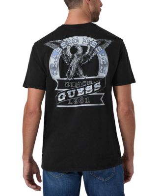 Men's Car Emblem Graphic Crewneck T-Shirt