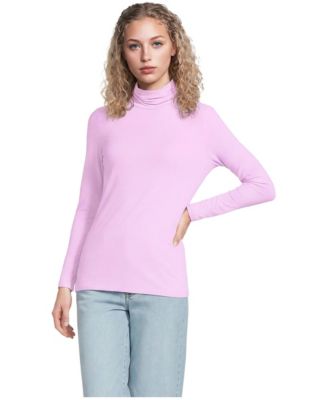Women's Tall Lightweight Jersey Long Sleeve Turtleneck