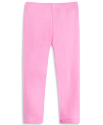 Toddler Girls' 12M-5T Fleece-Lined Cotton-Blend Pull-On Leggings