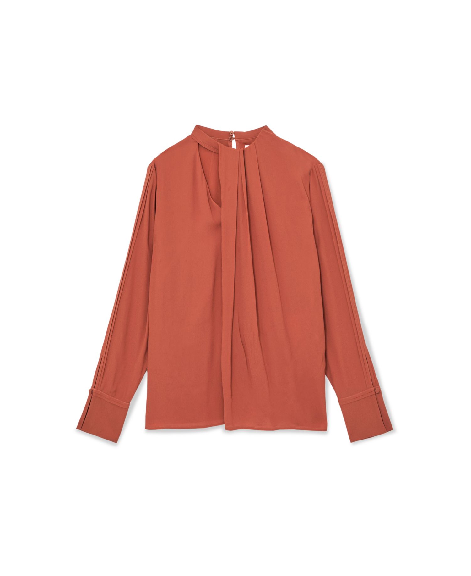 Women's Marta Asymmetric-Drape Blouse