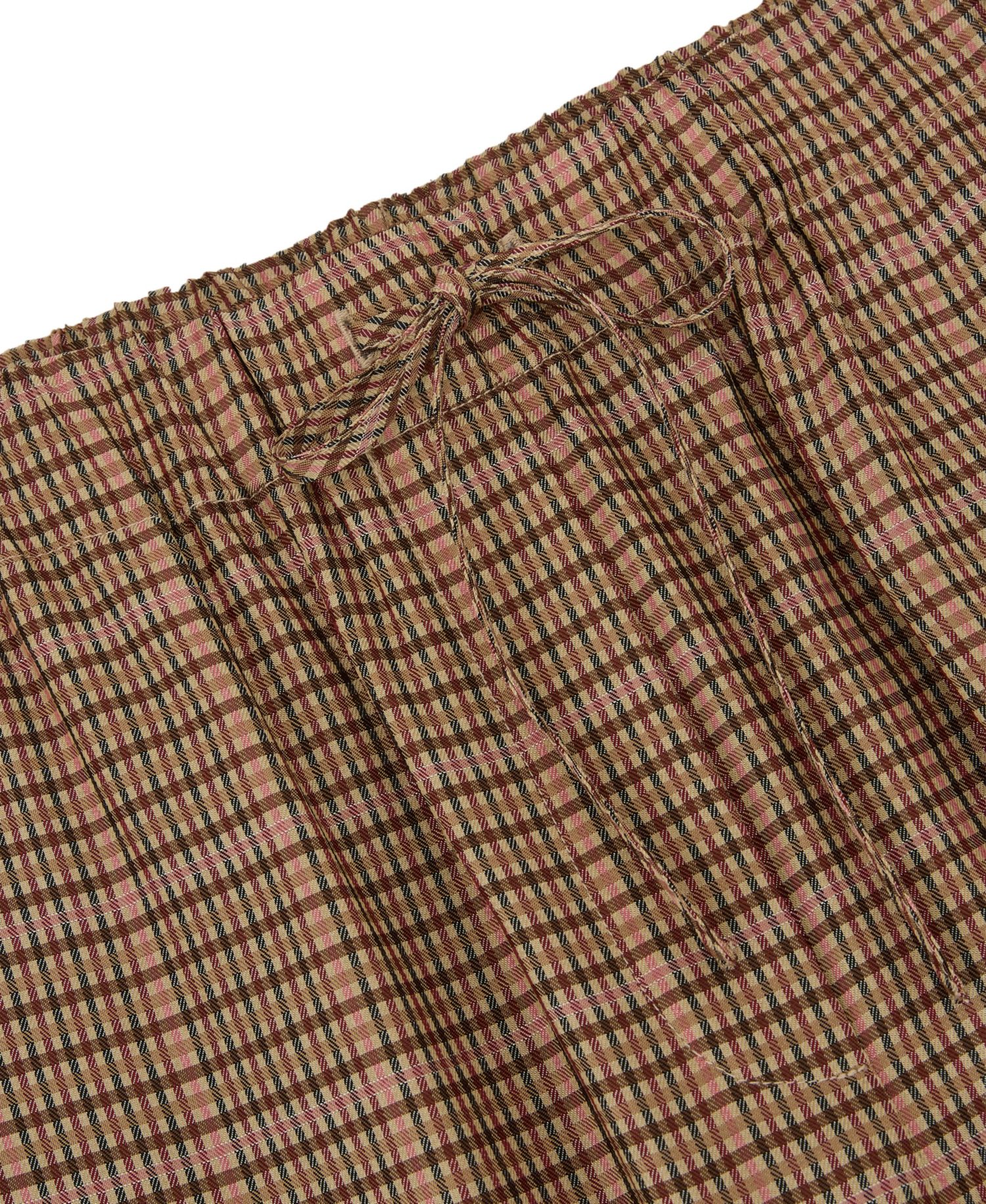Women's Minnie Wide-Leg Check Trousers