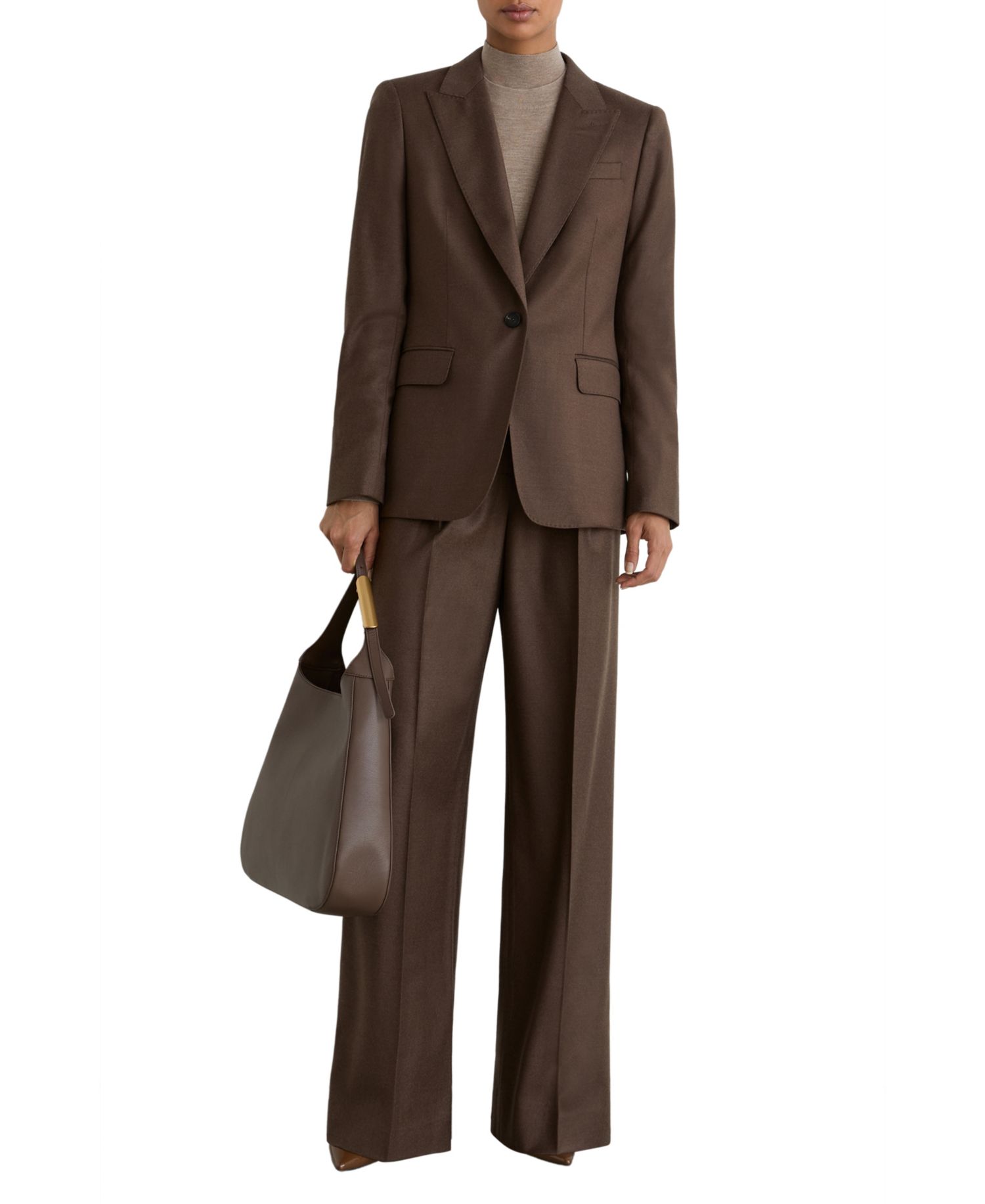 Women's Tailored Single-Breasted Blazer