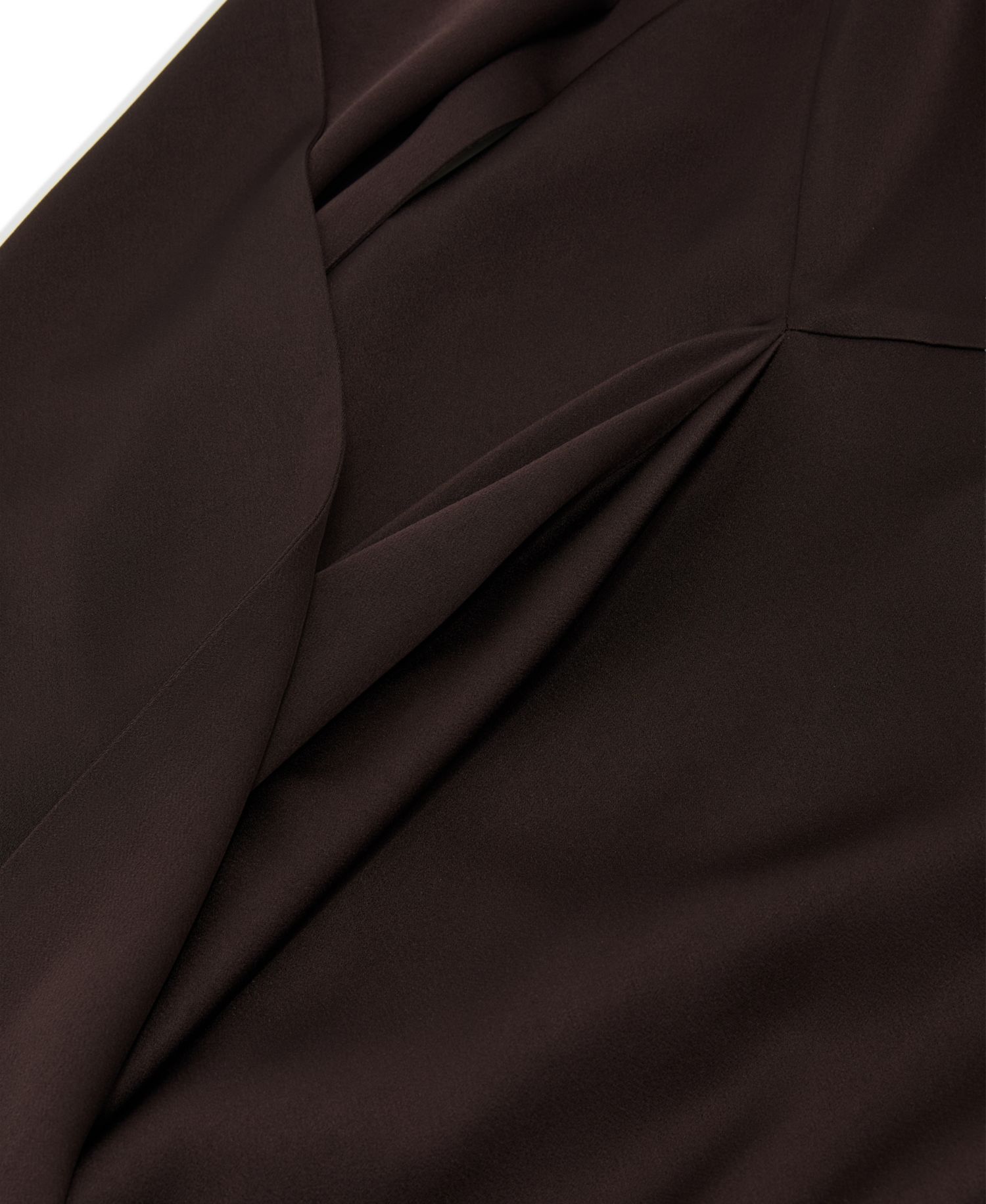 Petite Sabine Cape Detail Asymmetric Draping Maxi Dress