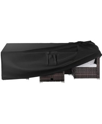 Patio Furniture Covers Couch Sectional Sofa Set Waterproof Rectangular