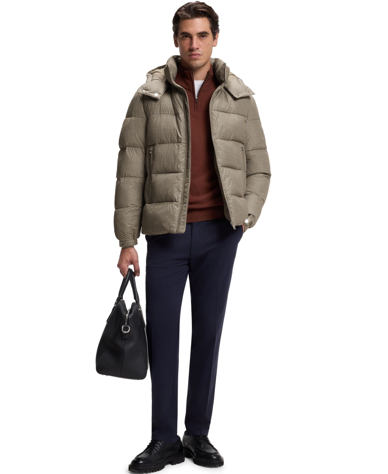 BOSS by Men's Water-Repellent Regular-Fit Puffer Jacket