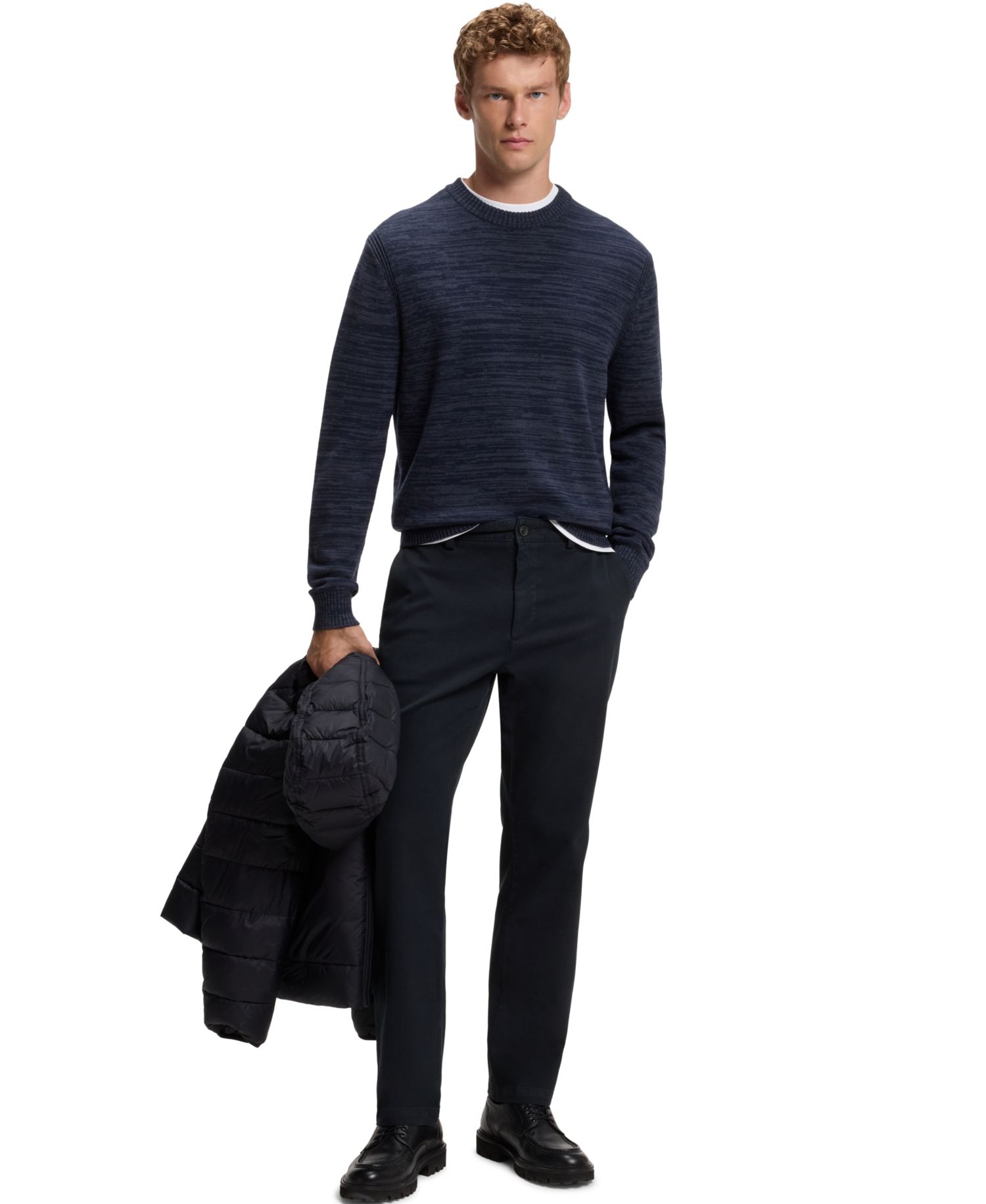 Men's Slim Stretch Straight-Leg Chinos