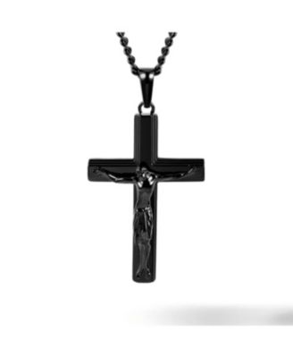 Crucifix Pendant - Stealth