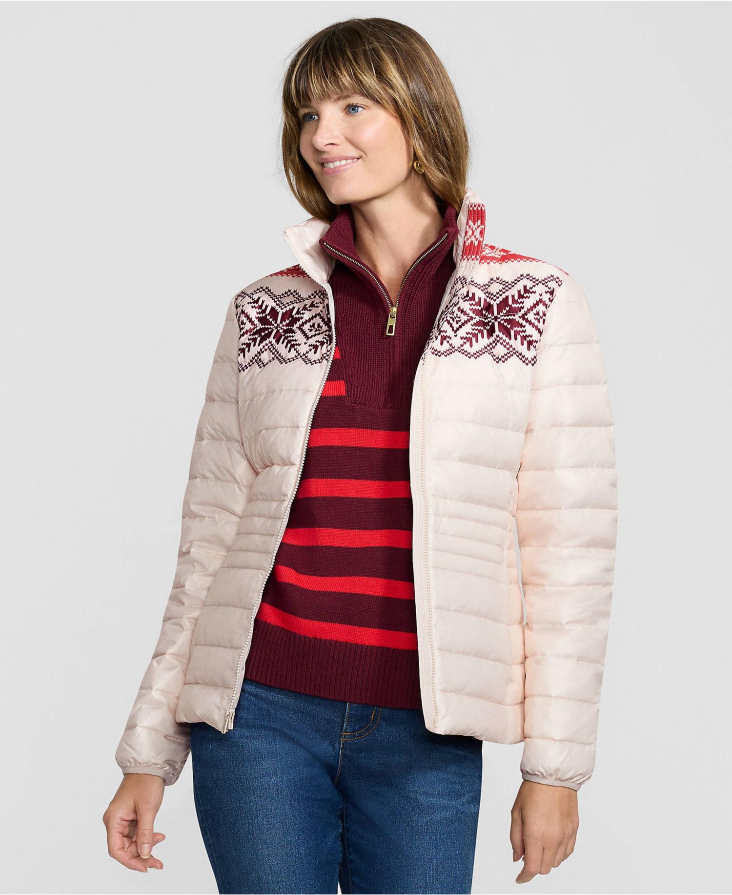 Women's Wanderweight Packable Print Down Jacket