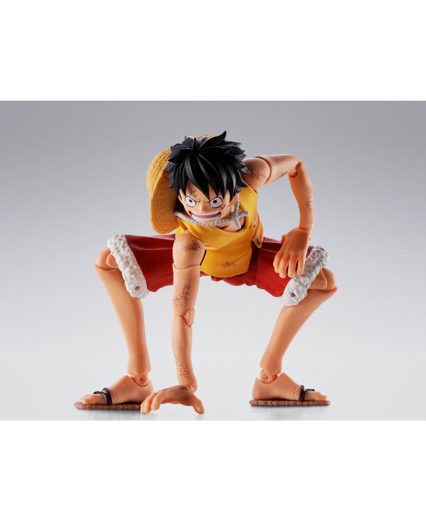 Фигурка Bandai Tamashii Nations One Piece S.H.Figuarts Monkey D. Luffy Summit War of Marineford 1.75" Action Figure, 15+ — фото 2