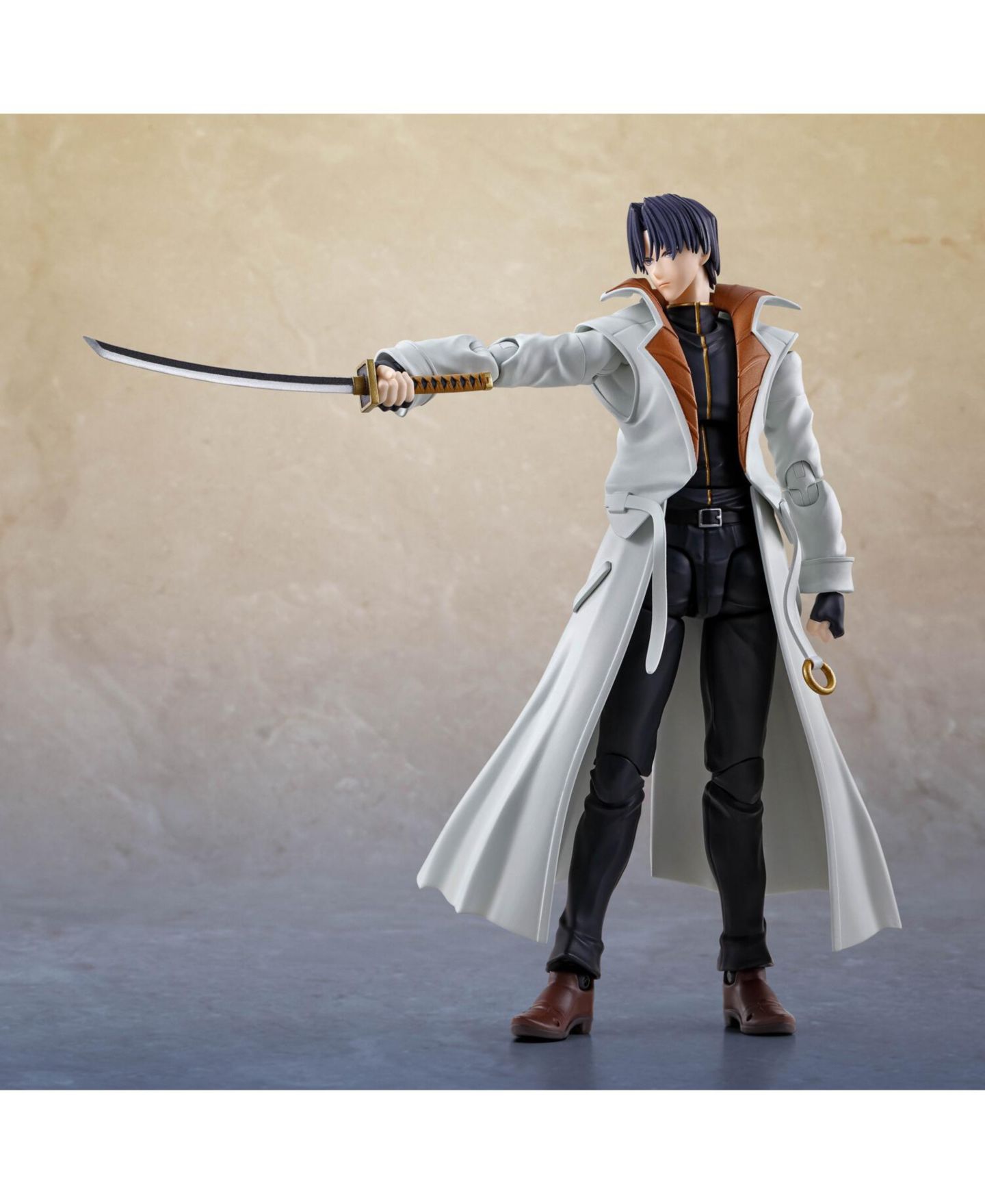 Фигурка Bandai Tamashii Nations S.H.Figuarts Rurouni Kenshin Aoshi Shinomori 2.4", от 15 лет — фото 2