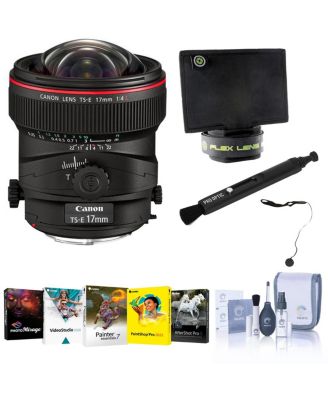 TS-E 17mm f/4L Tilt-Shift Lens with Free Basic Accessory Bundle (PC)
