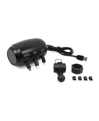 3-in-1 Retractable USB-C/Lightning/Micro USB Car Charger, Compatible with iPhone, Samsung, and Google Pixel