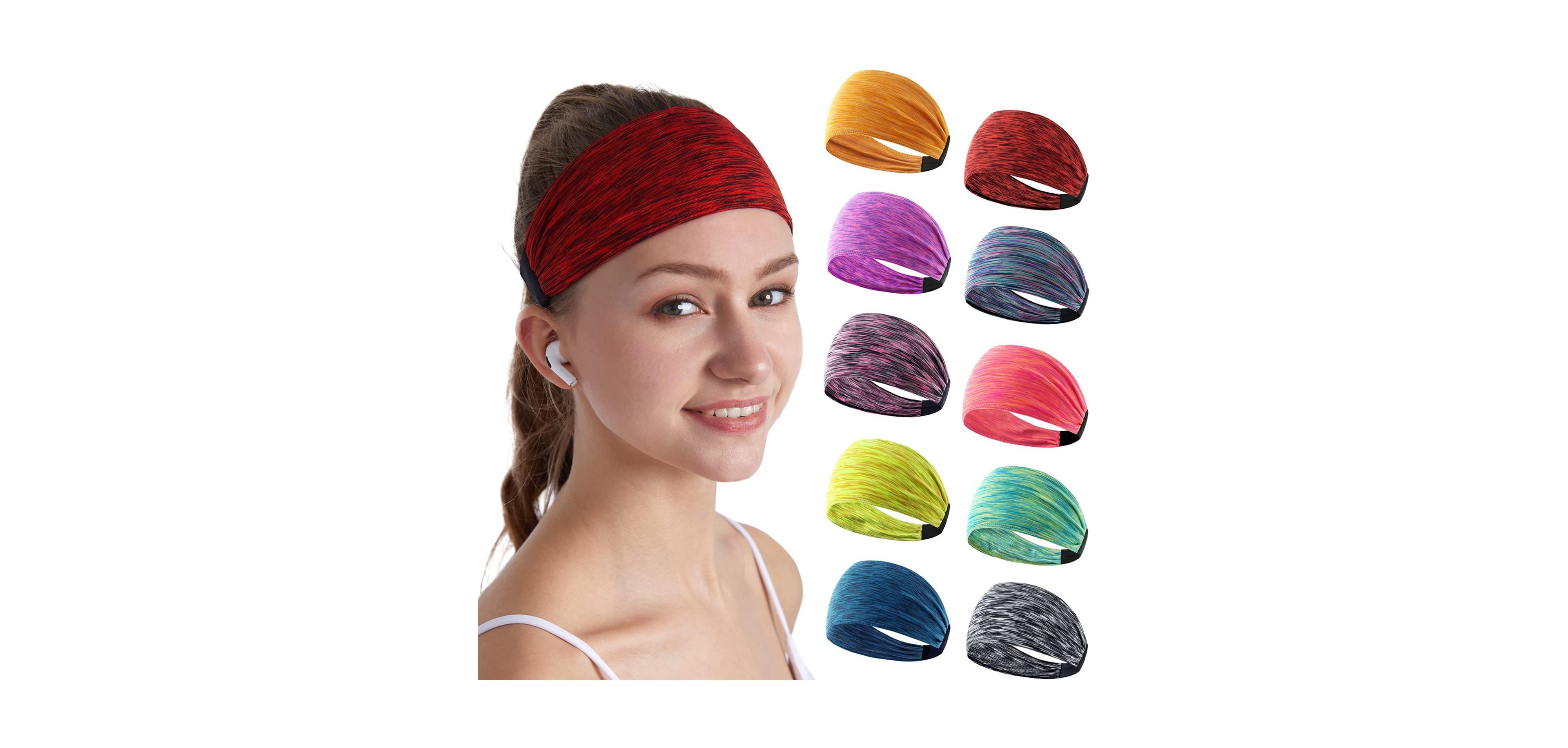 Furlihong Unisex Athletic Running Headbands