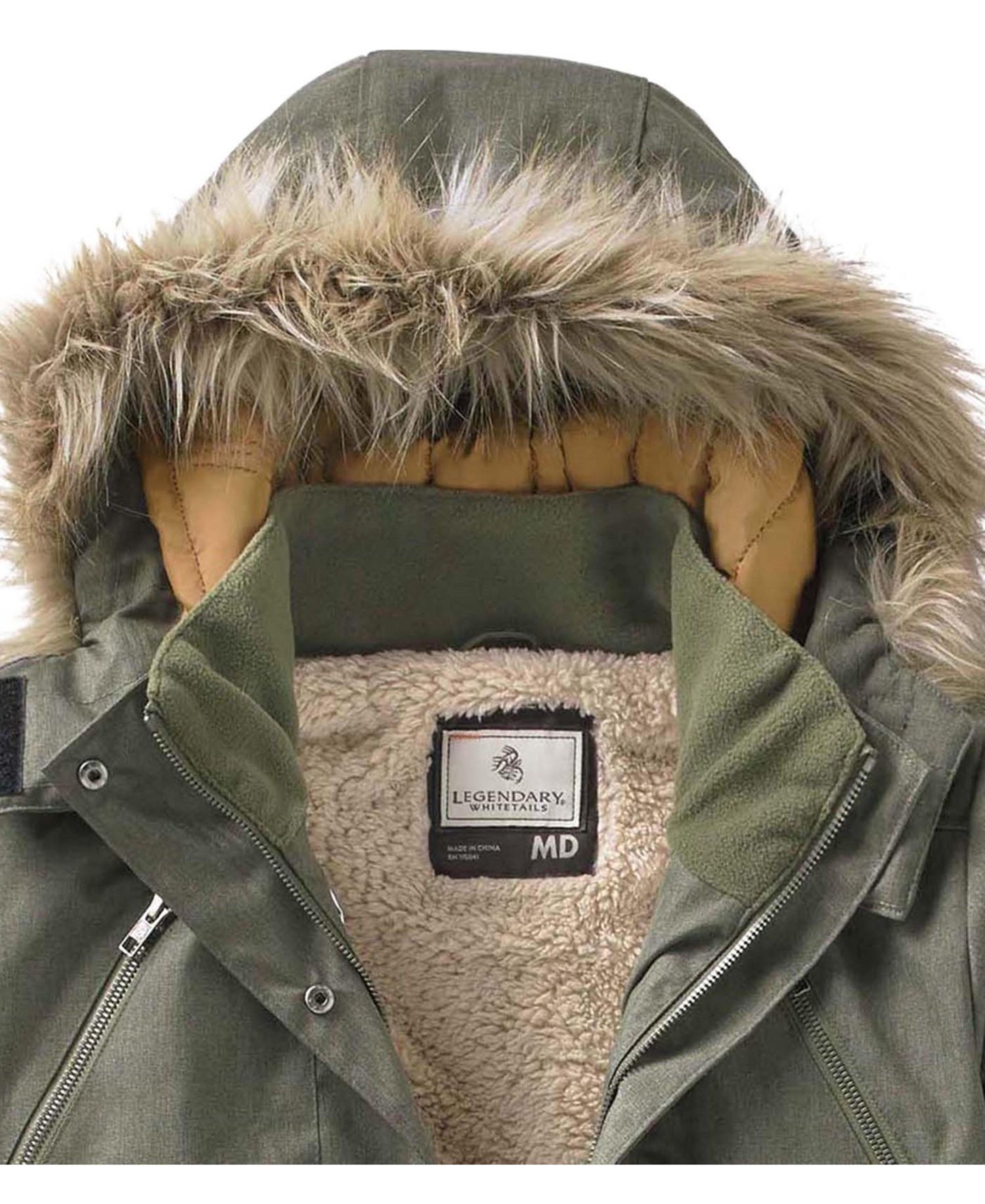 Women's Water Resistant Hooded Insulated Parka